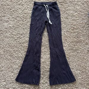 American Eagle Outfitters Navy Flare Leg Pants